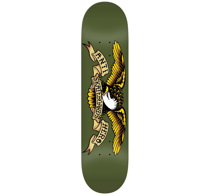 ANTIHERO CLASSIC EAGLE 8.38 SKATEBOARD DECK