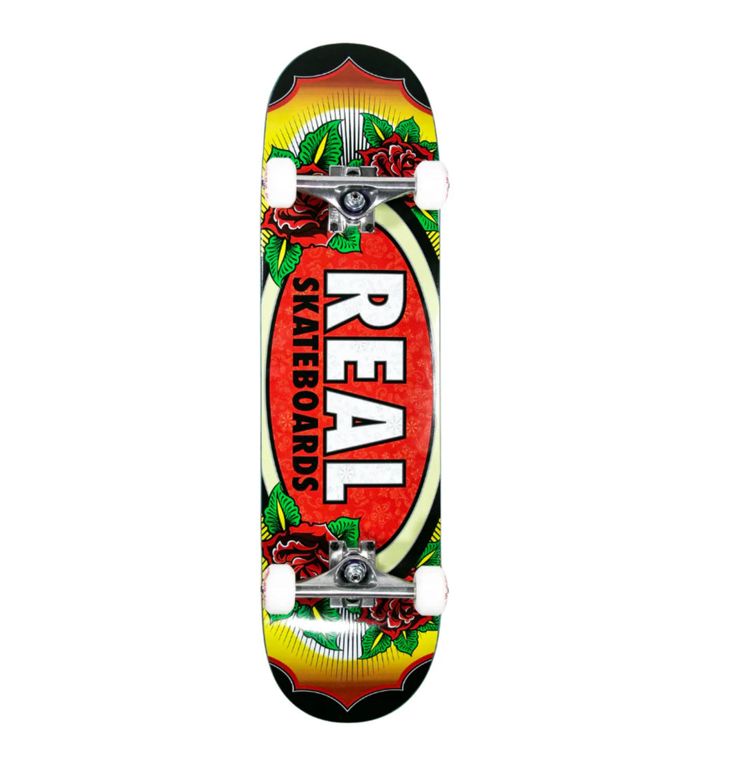 Real Rose Oval DLX Complete Skateboard 7.75"