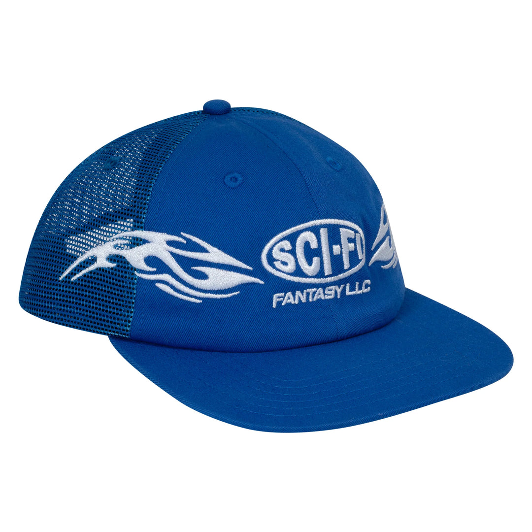 Sci-Fi Fantasy Origin Mesh Hat Blue