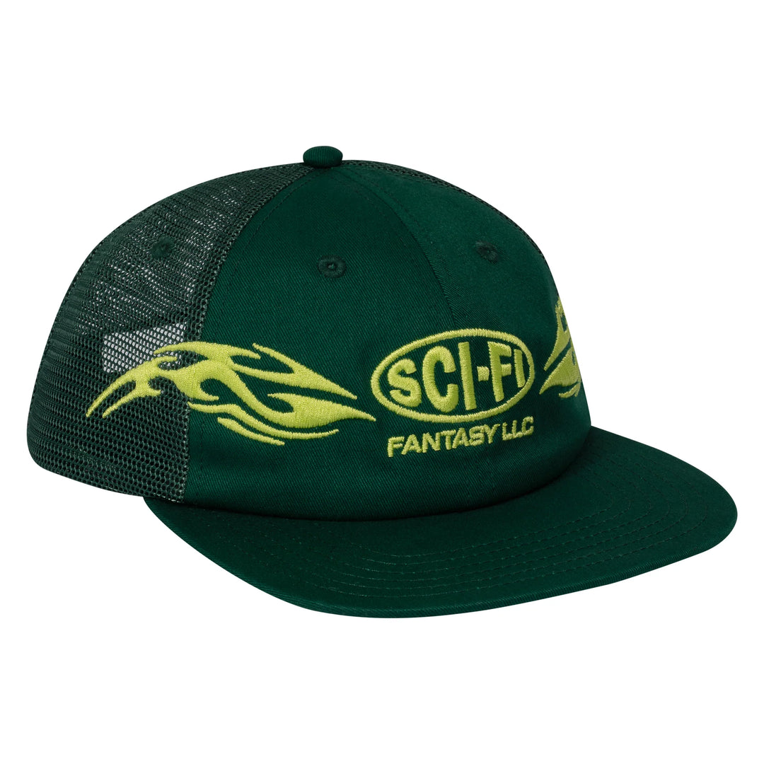 Sci-Fi Fantasy Origin Mesh Hat Green