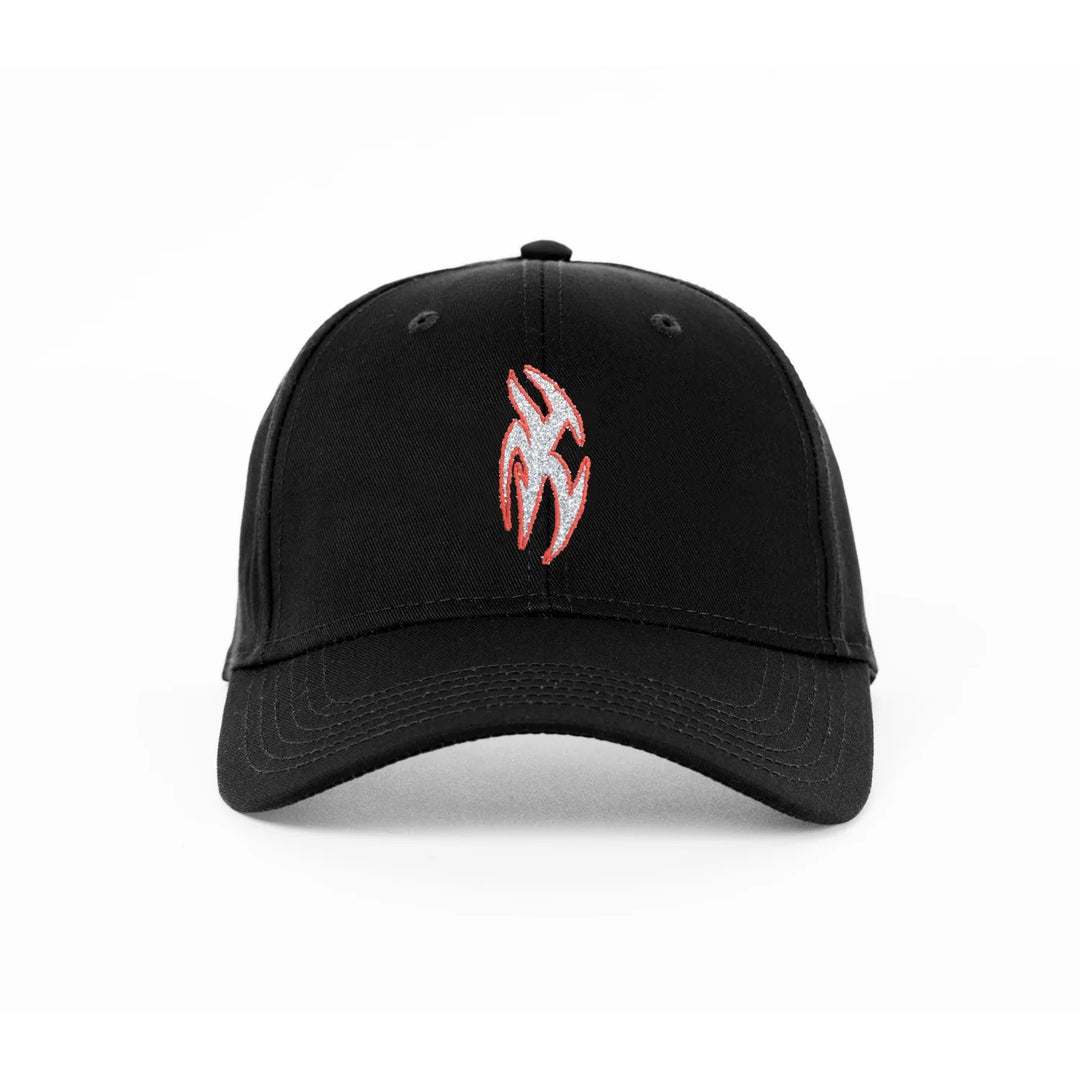 LIMOSINE SHADOW BOX HAT - BLACK SPARKLE