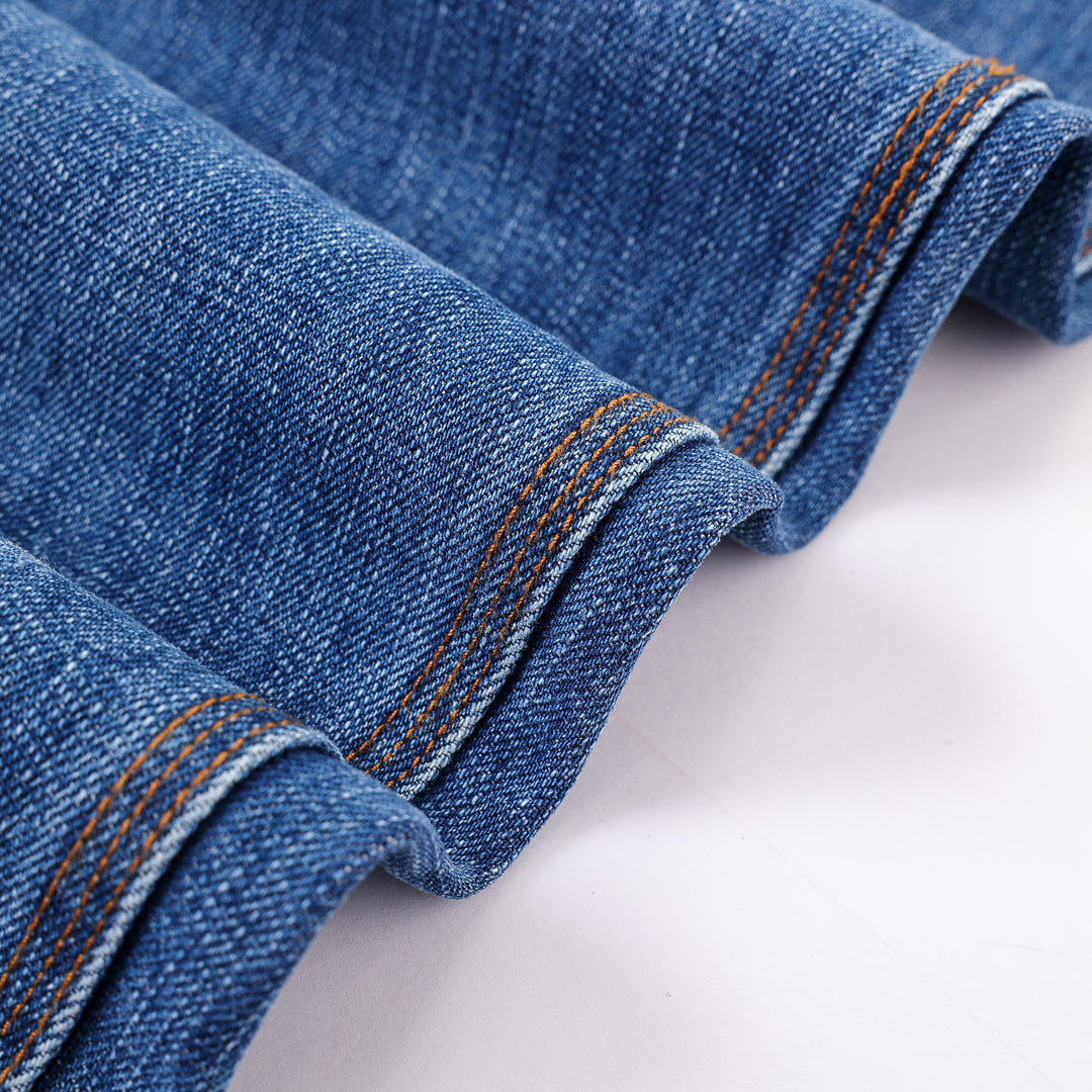 1943 Light Wash Straight Selvedge Denim