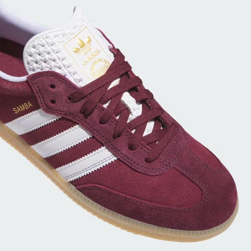 Adidas Samba ADV Maroon/White/Gum