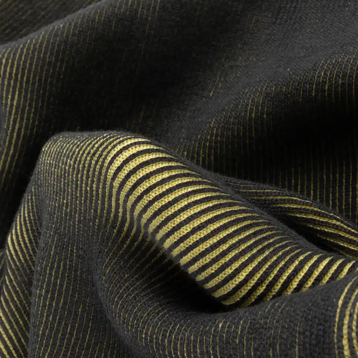 Dime Printed Rib Sweater Black/Yellow
