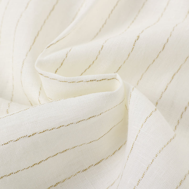 Draped Linen Off White