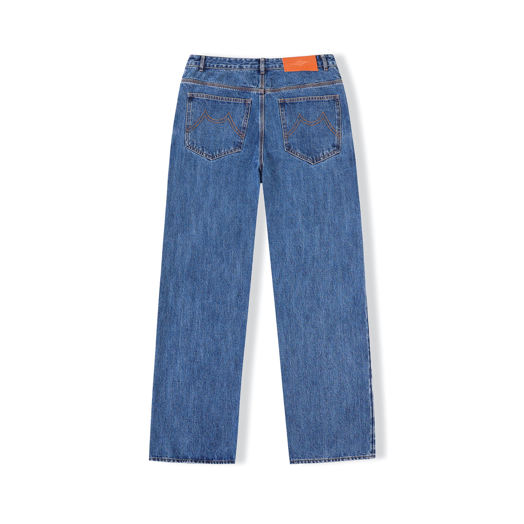1943 Light Wash Straight Selvedge Denim