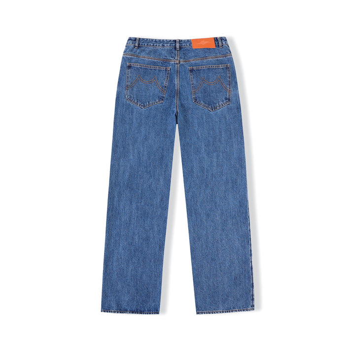 1943 Light Wash Straight Selvedge Denim