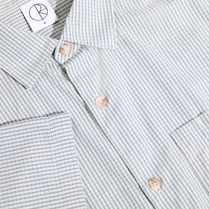 Polar Skate Co. Mitchell Shirt Blue/Check