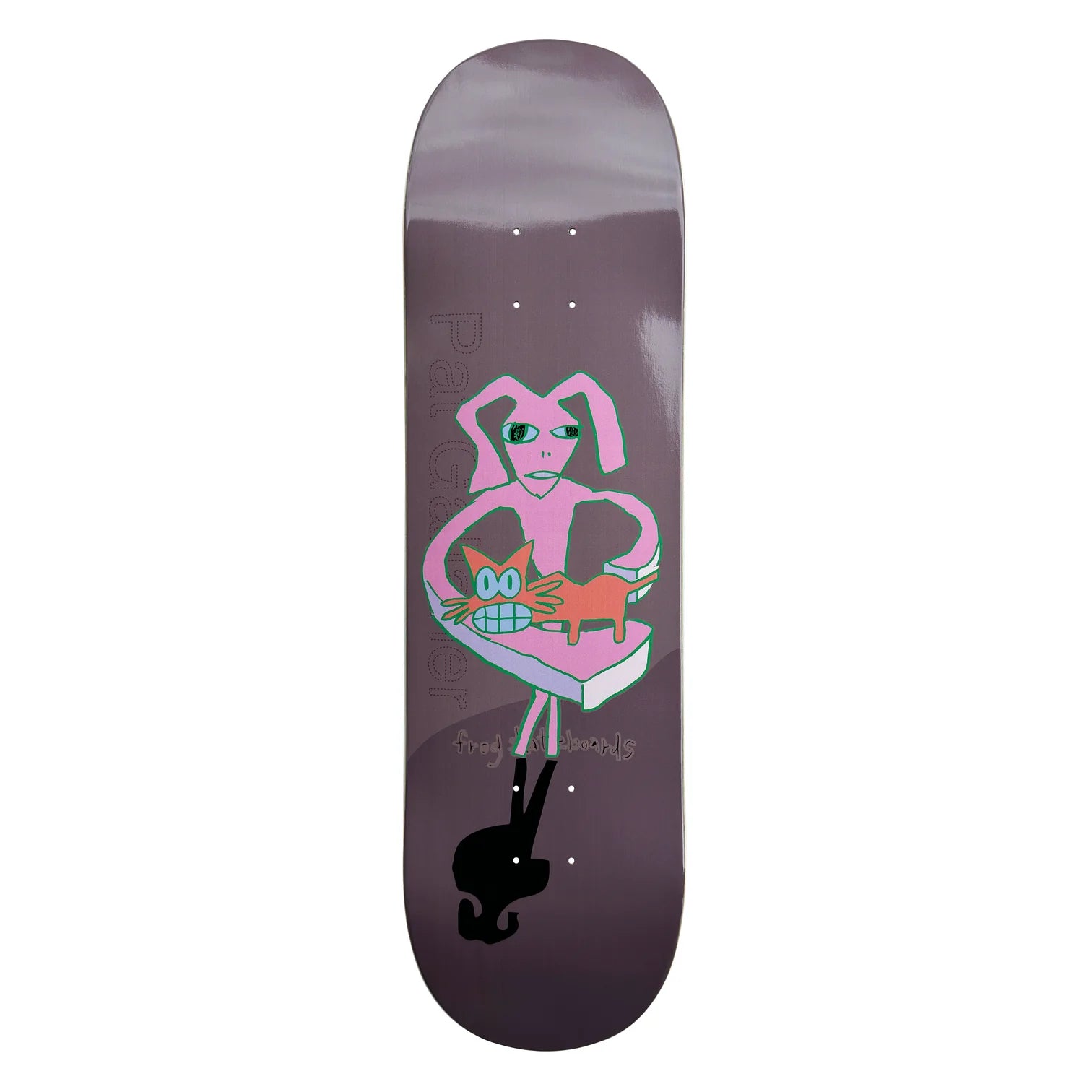 Frog Skateboards Red Cat (Pat G) Deck