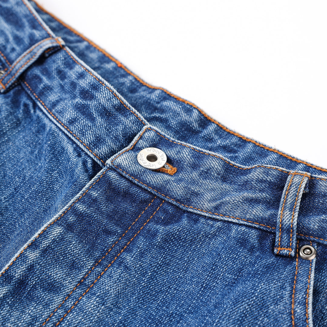 1943 Light Wash Straight Selvedge Denim