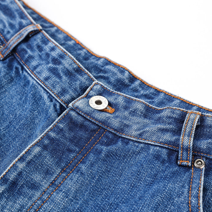 1943 Light Wash Straight Selvedge Denim