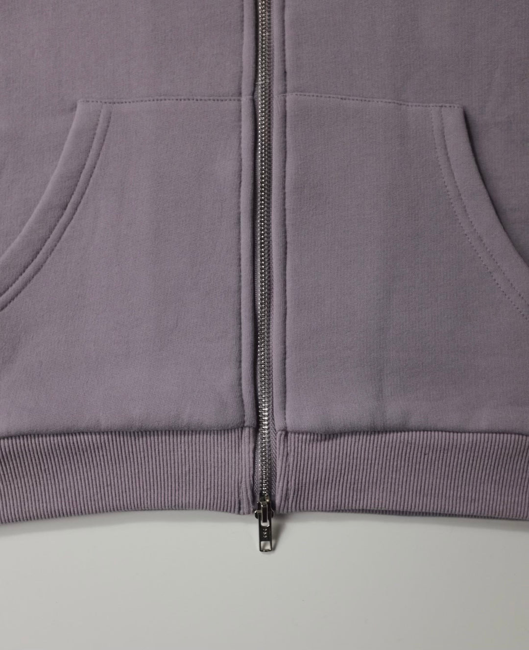 Mocean Grey Lilac Zip Hoodie