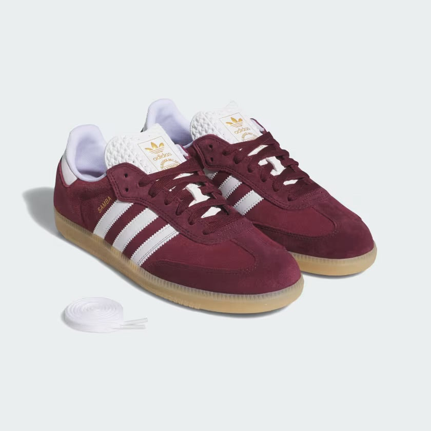 Adidas Samba ADV Maroon/White/Gum