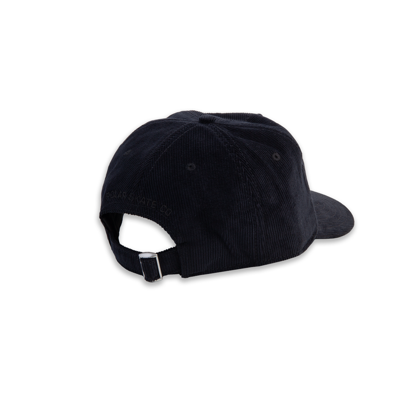Polar Skate Co. James Cap Cut Logo Black