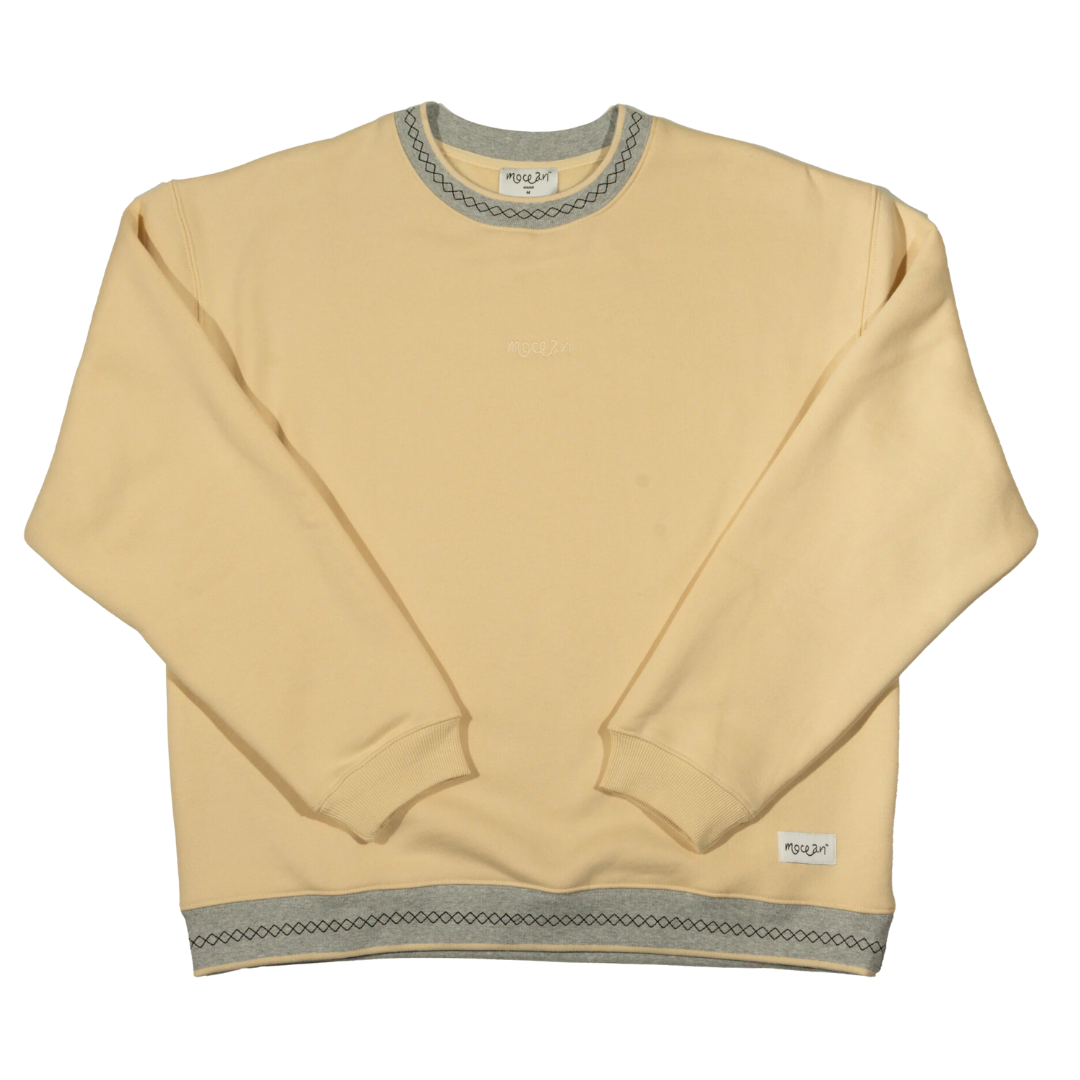 Mocean Diamond Stitch Crew Neck