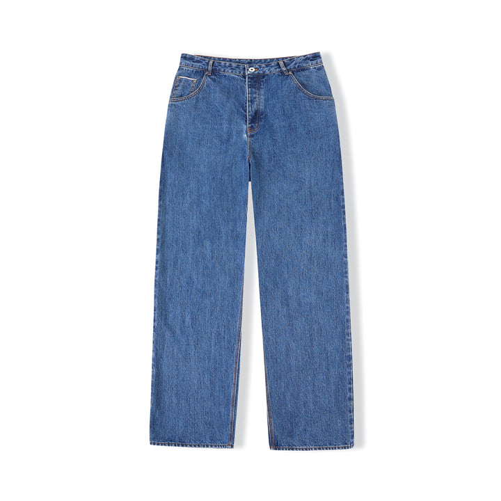 1943 Light Wash Straight Selvedge Denim