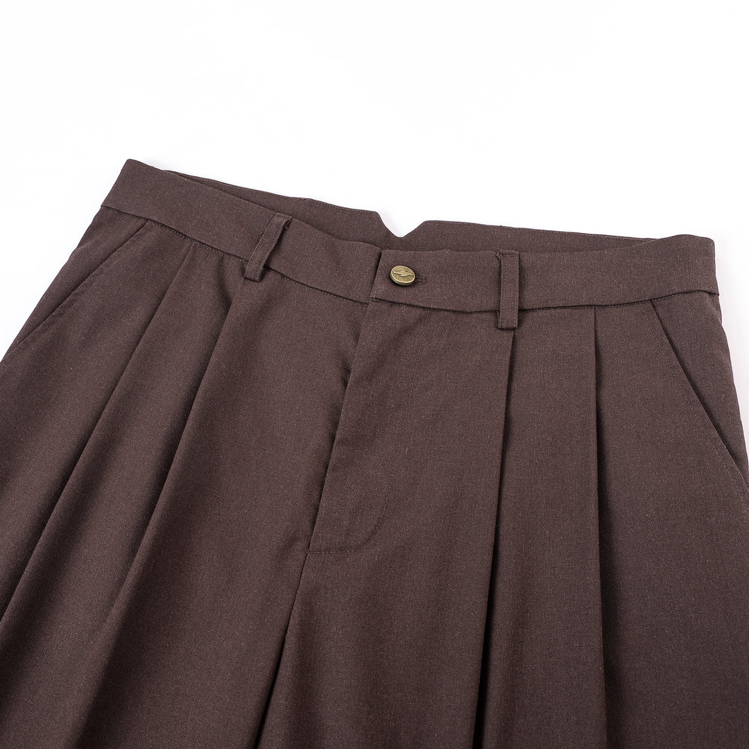 Speakeasy Linen Pants Brown