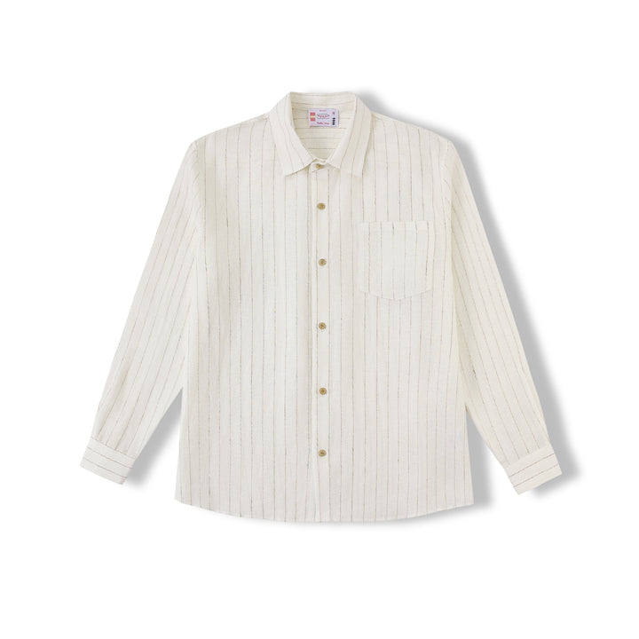 Draped Linen Off White