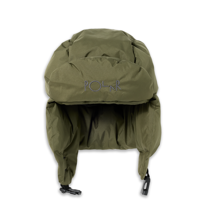 Polar Skate Co. Ailu Puffer Hat Army Green