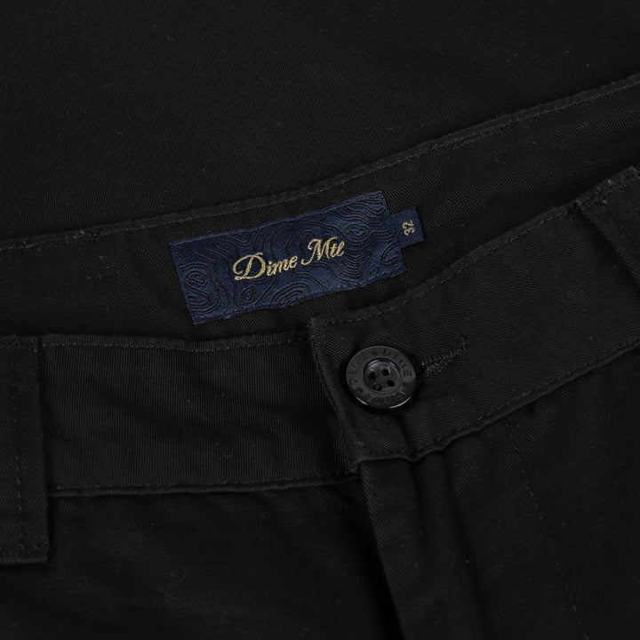 Dime Baggy Chino Shorts Black