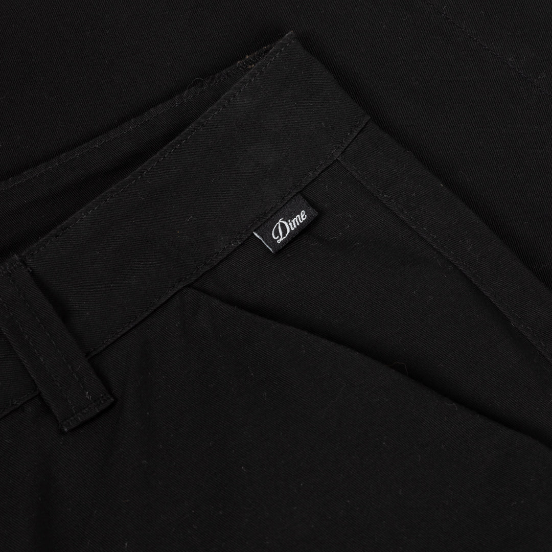 Dime Baggy Chino Shorts Black