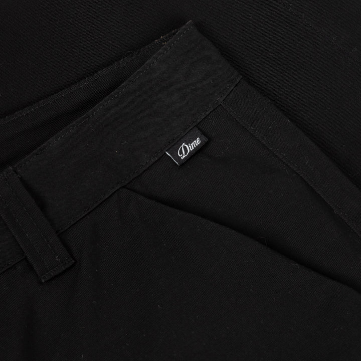 Dime Baggy Chino Shorts Black