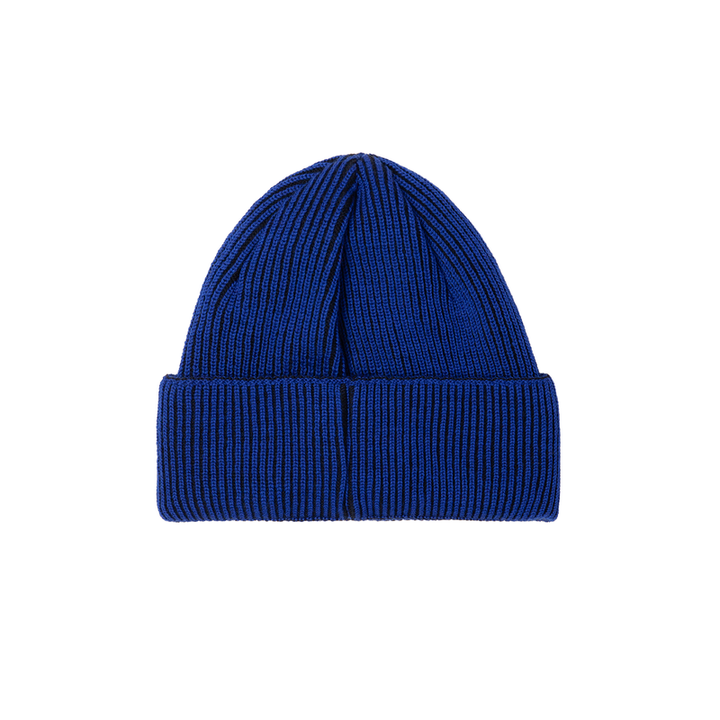 Polar Skate Co. Lines Merino Beanie Egyptian Blue/Black