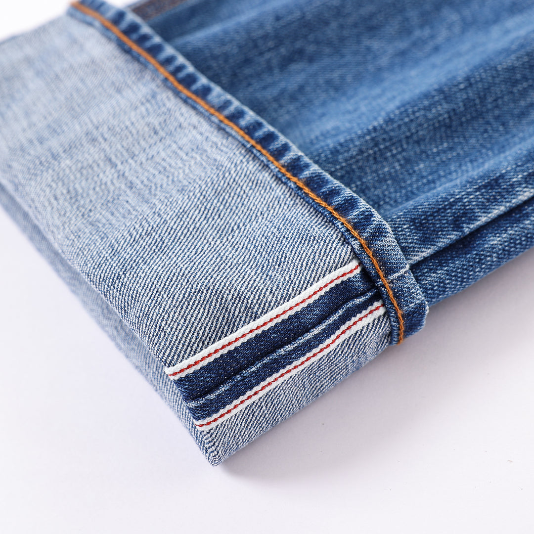 1943 Light Wash Straight Selvedge Denim