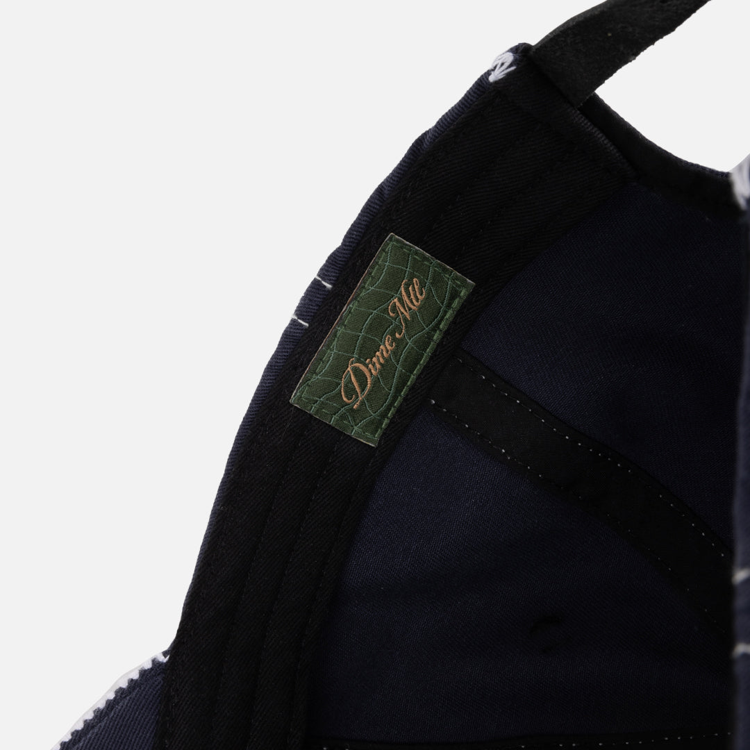 Dime Wavy D Low Pro Cap Black