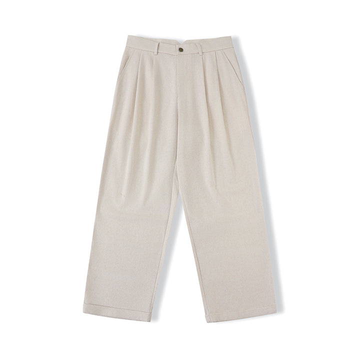 Speakeasy Linen Pants Beige