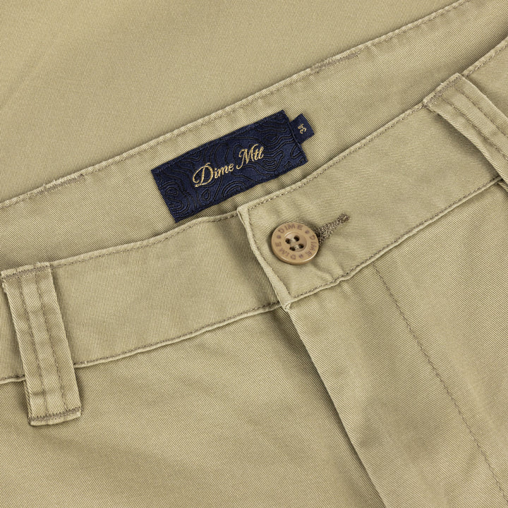 Dime Baggy Chino Pants Light Military