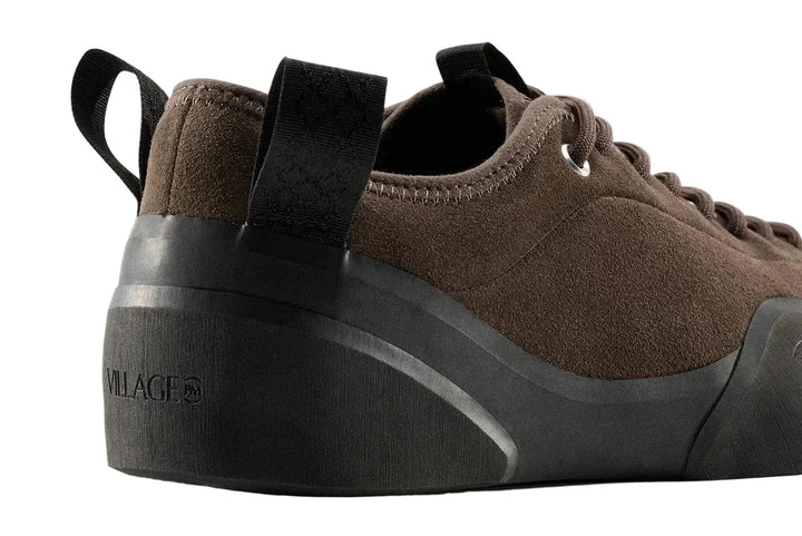 Village PM 1PM Leather Suede Chocolate/Natural Black