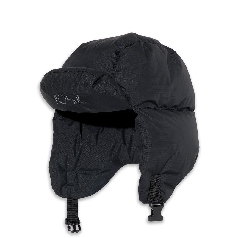 Polar Skate Co. Ailu Puffer Hat Black