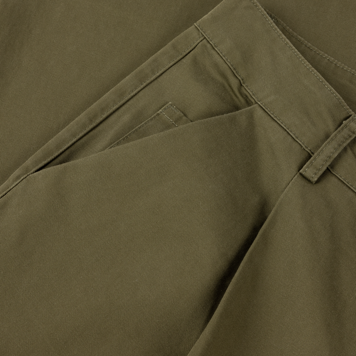 Dime Baggy Chino Pants Forest Green