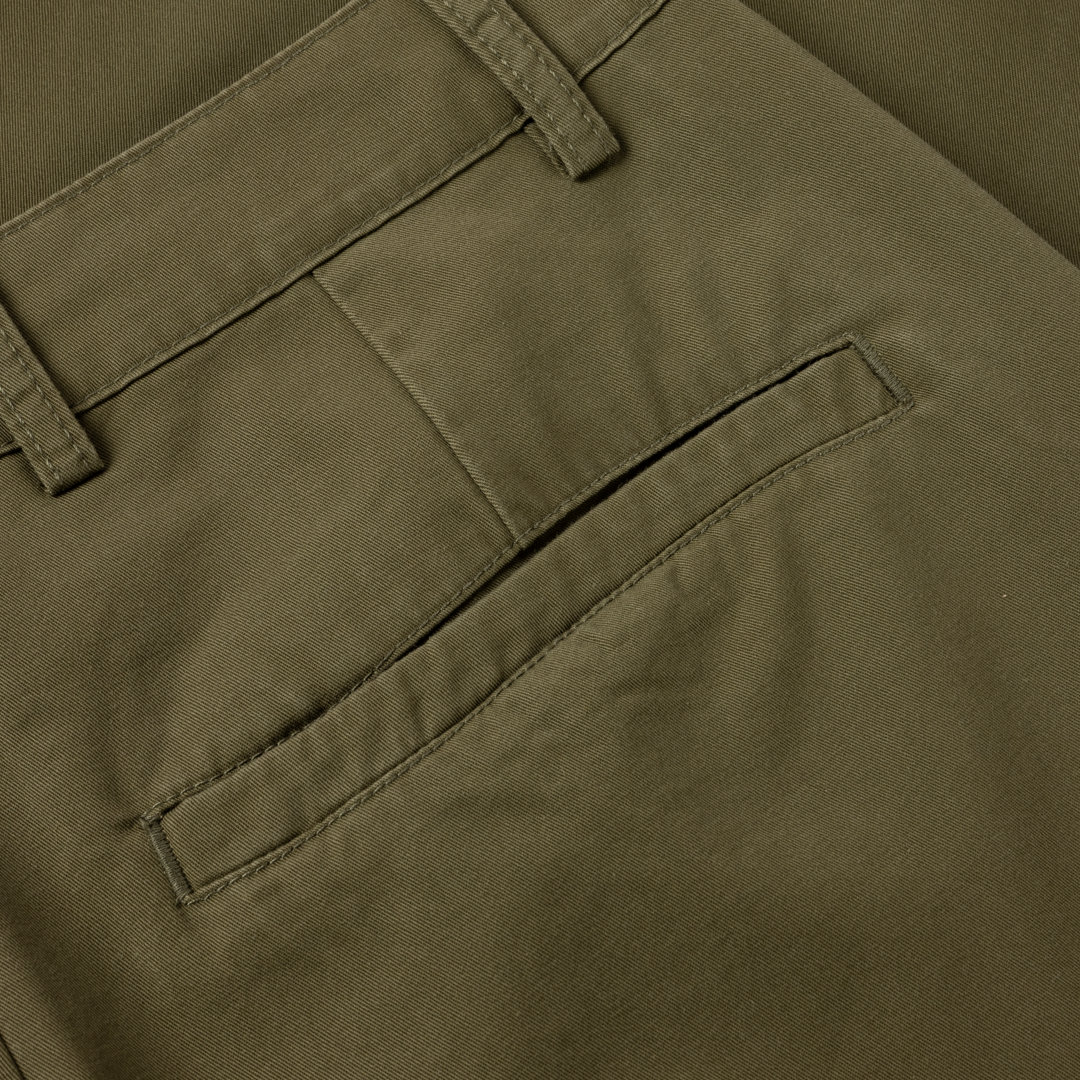 Dime Baggy Chino Pants Forest Green