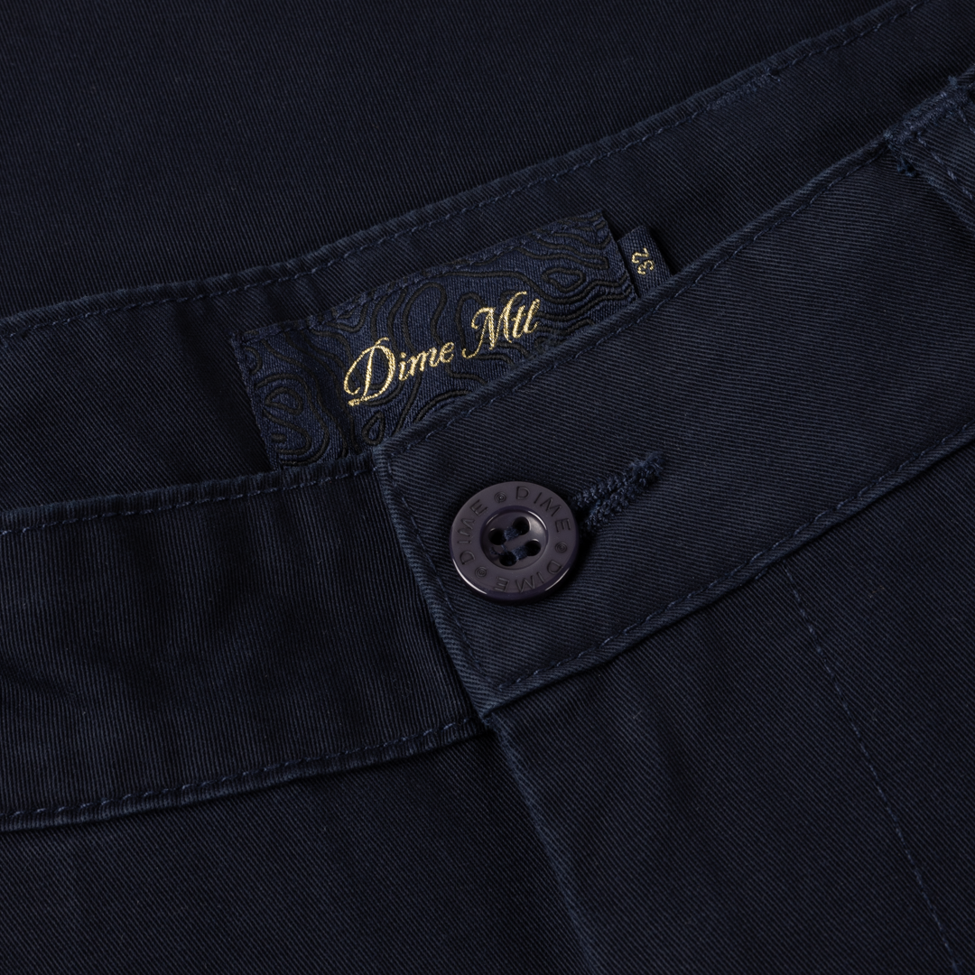 Dime Baggy Chino Pants Navy