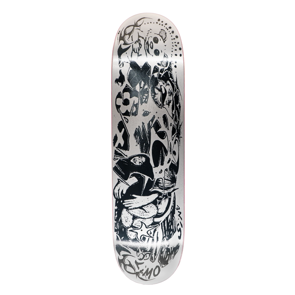 Limosine Skateboards Cyrus Bennett Brain Collage Deck