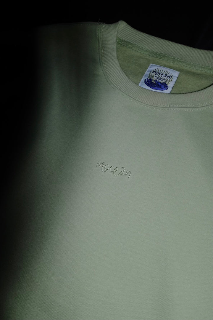 Mocean Sage Green Crew Neck