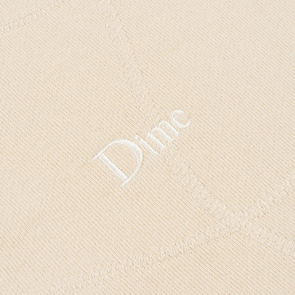 Dime Wave Rugby Sweater Cream