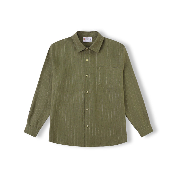 Draped Linen Olive
