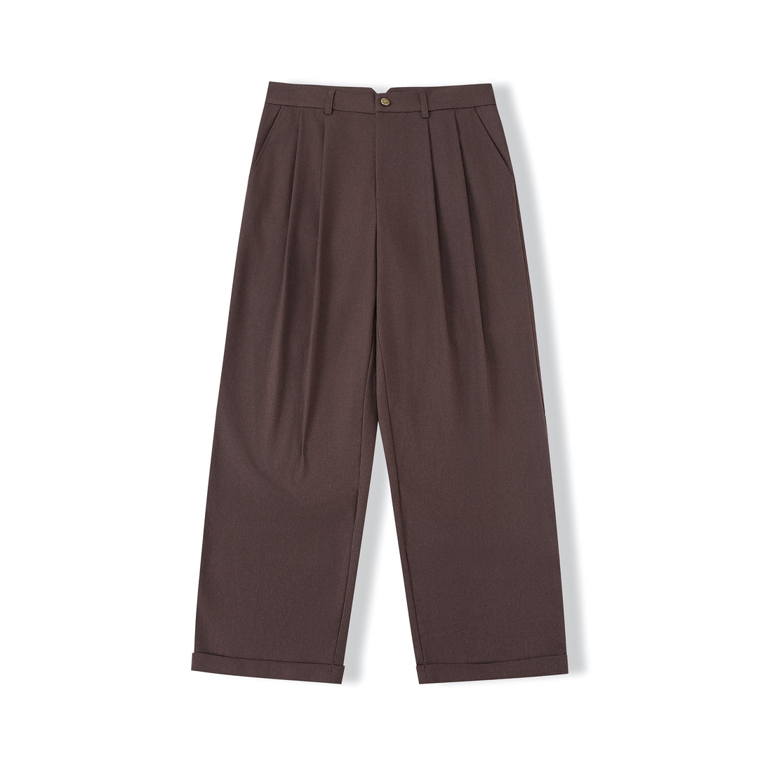 Speakeasy Linen Pants Brown