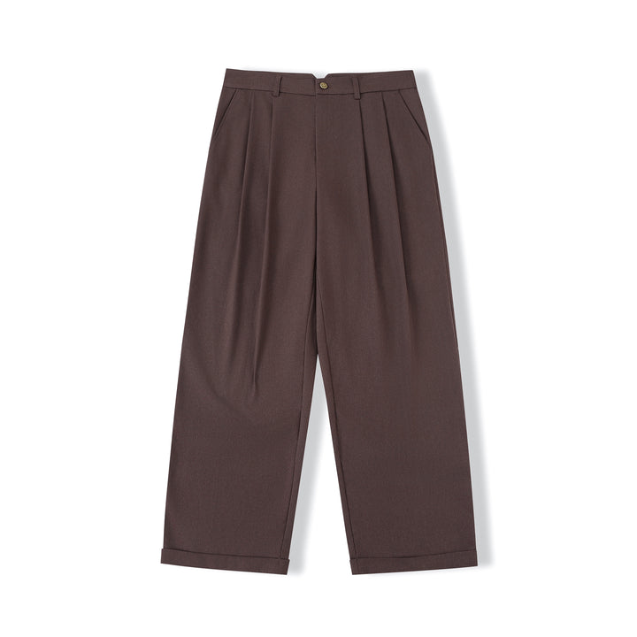 Speakeasy Linen Pants Brown
