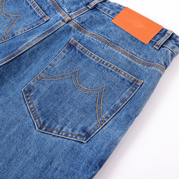 1943 Light Wash Straight Selvedge Denim