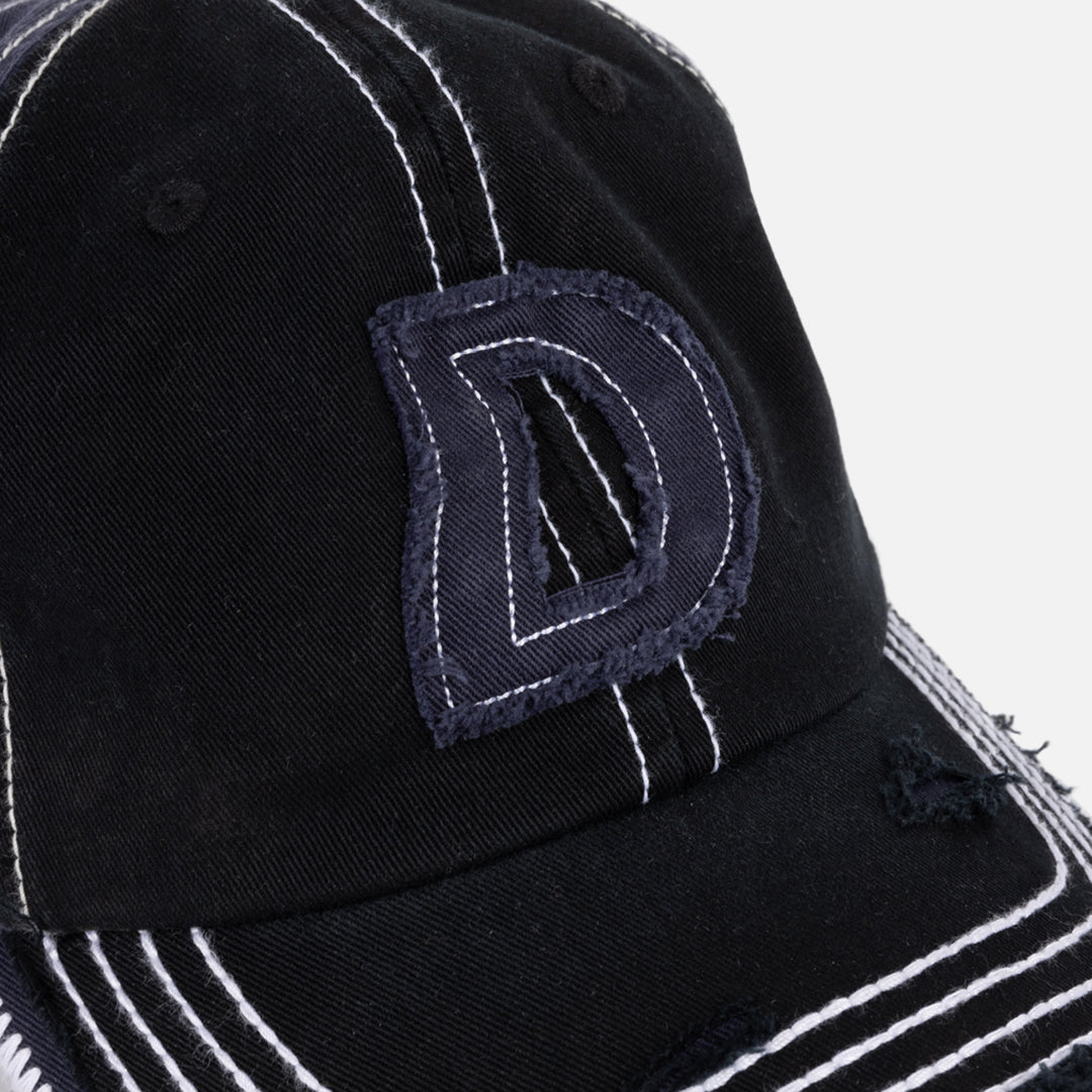 Dime Wavy D Low Pro Cap Black