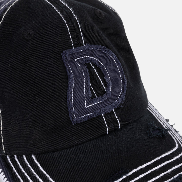 Dime Wavy D Low Pro Cap Black