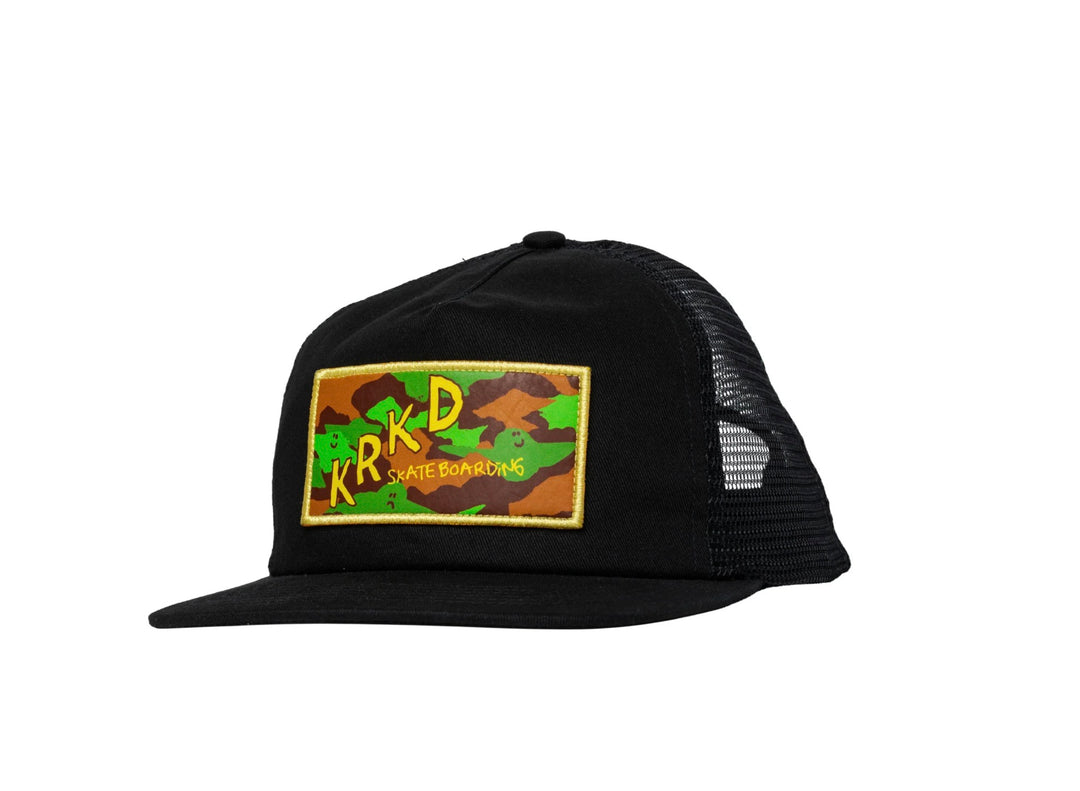 Krooked Mesh Kamo Snap Black