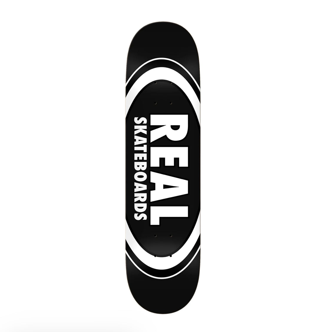 Real Classic Oval Black/White 8.25