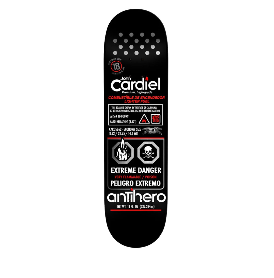 Anti-Hero John Cardiel FUELED UP 8.62" Deck