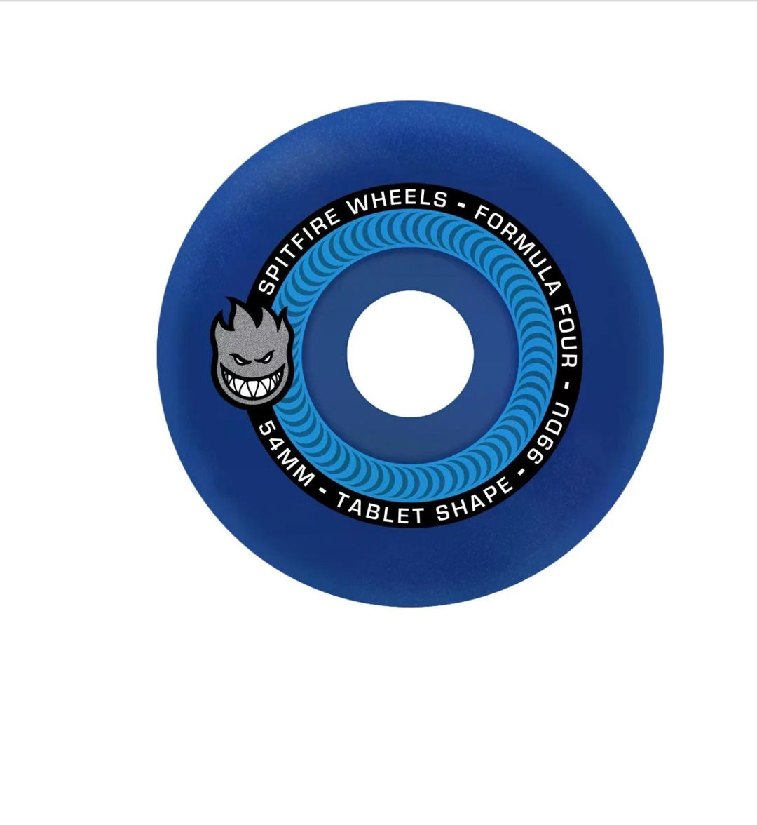 Spitfire Formula 4 99A Tablets Ice Blue 54mm