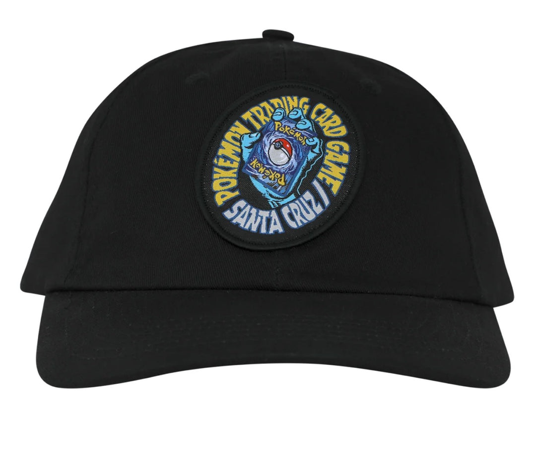 Santa Cruz X Pokémon Hand SnapBack Hat Black